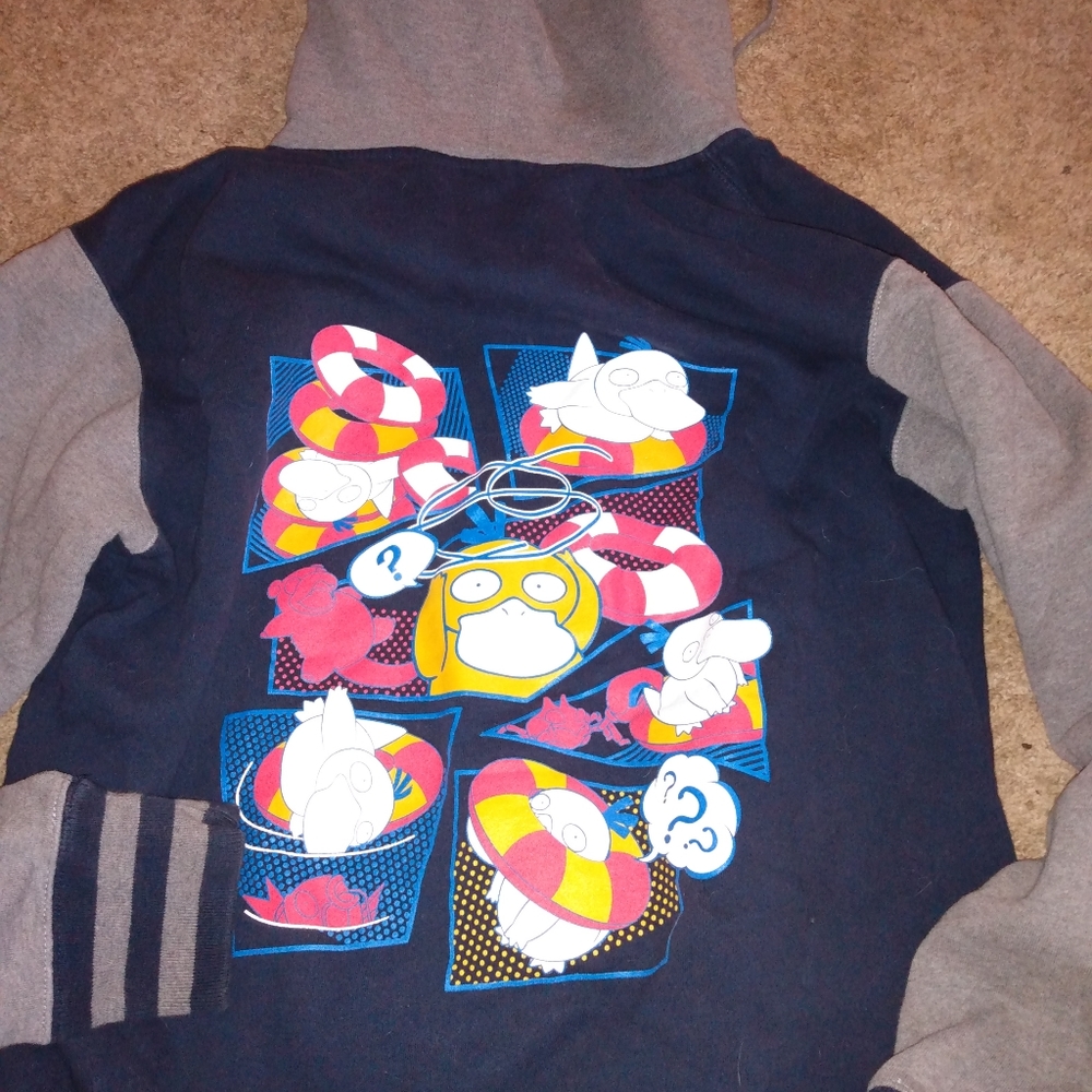 Men's Pokemon Psyduck varsity coat size large